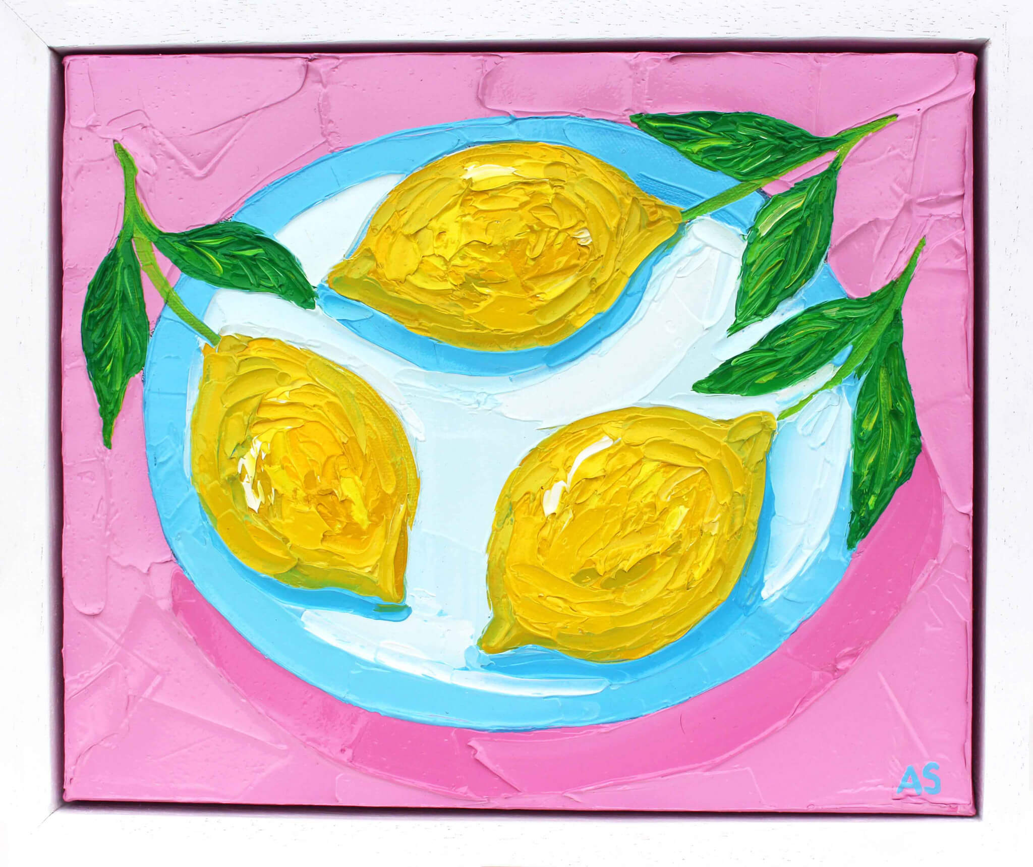 Lovely Lemons Framed