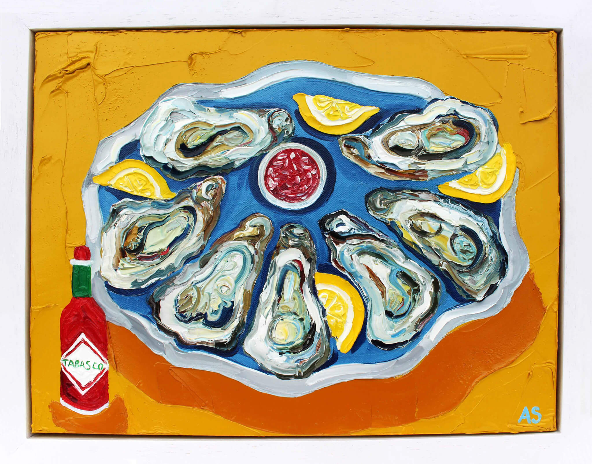 Oysters Framed