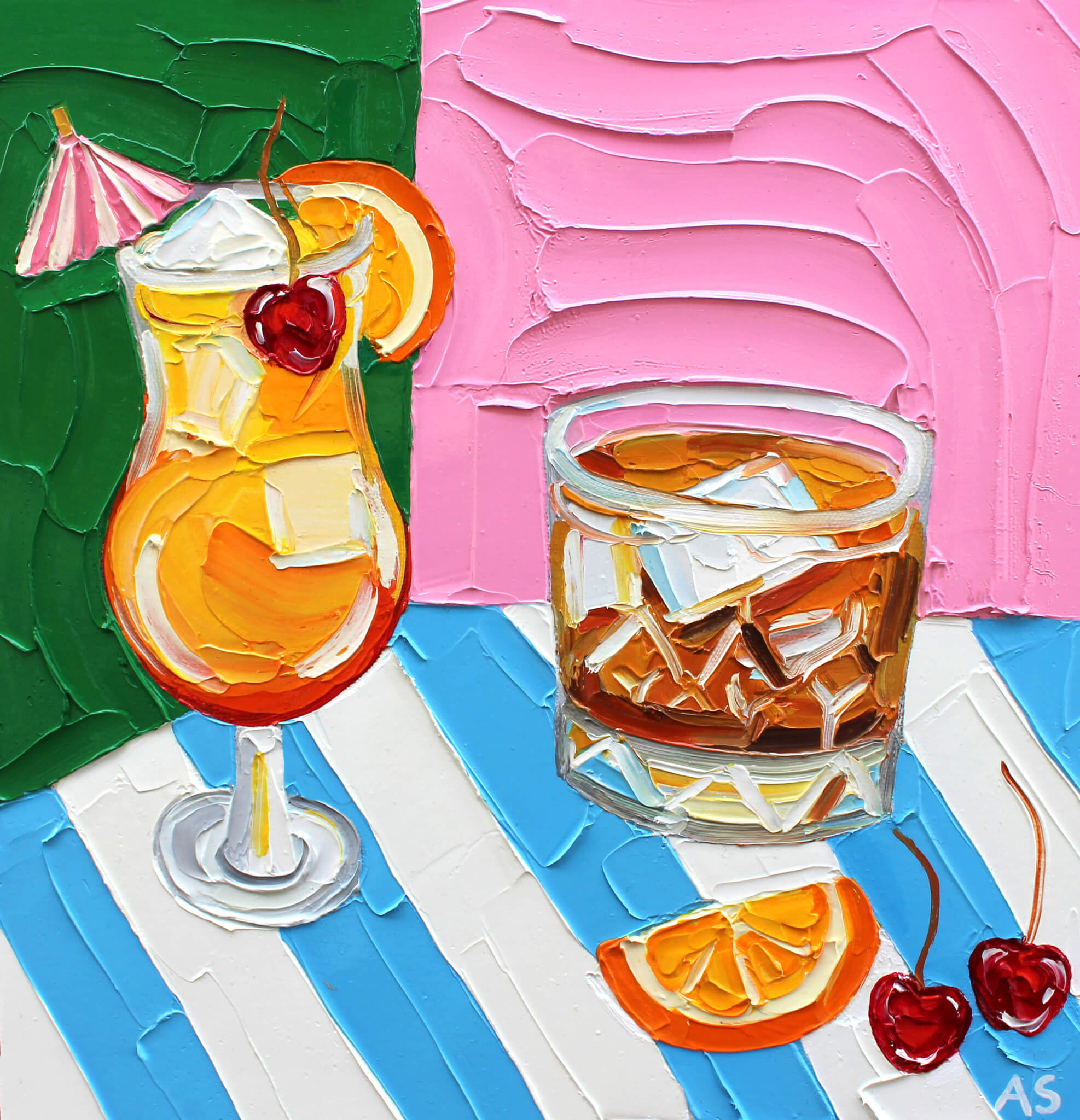 Tequila Sunrise and Whisky