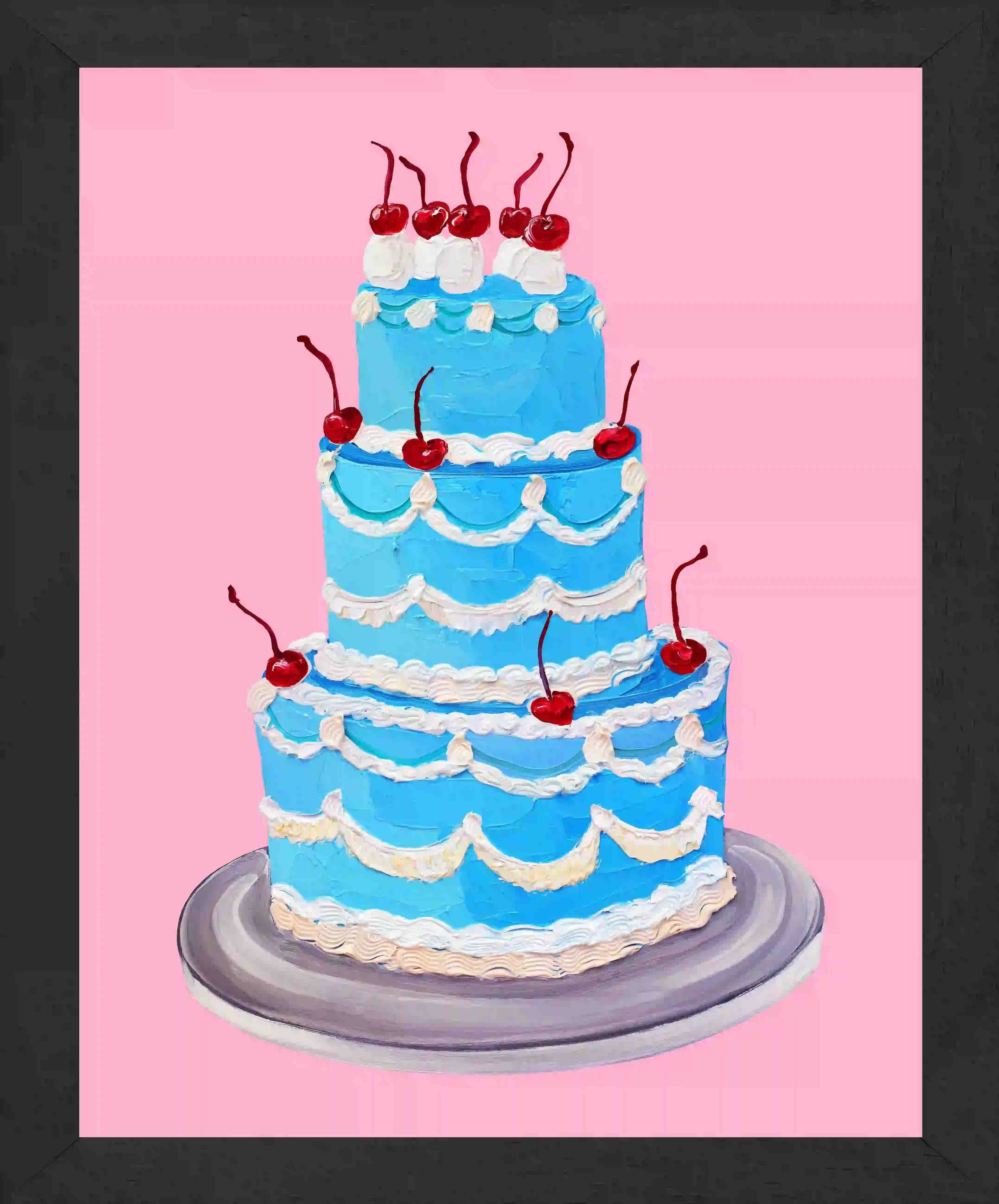 Sun Tavern Lily Vanilli Cake Art Print