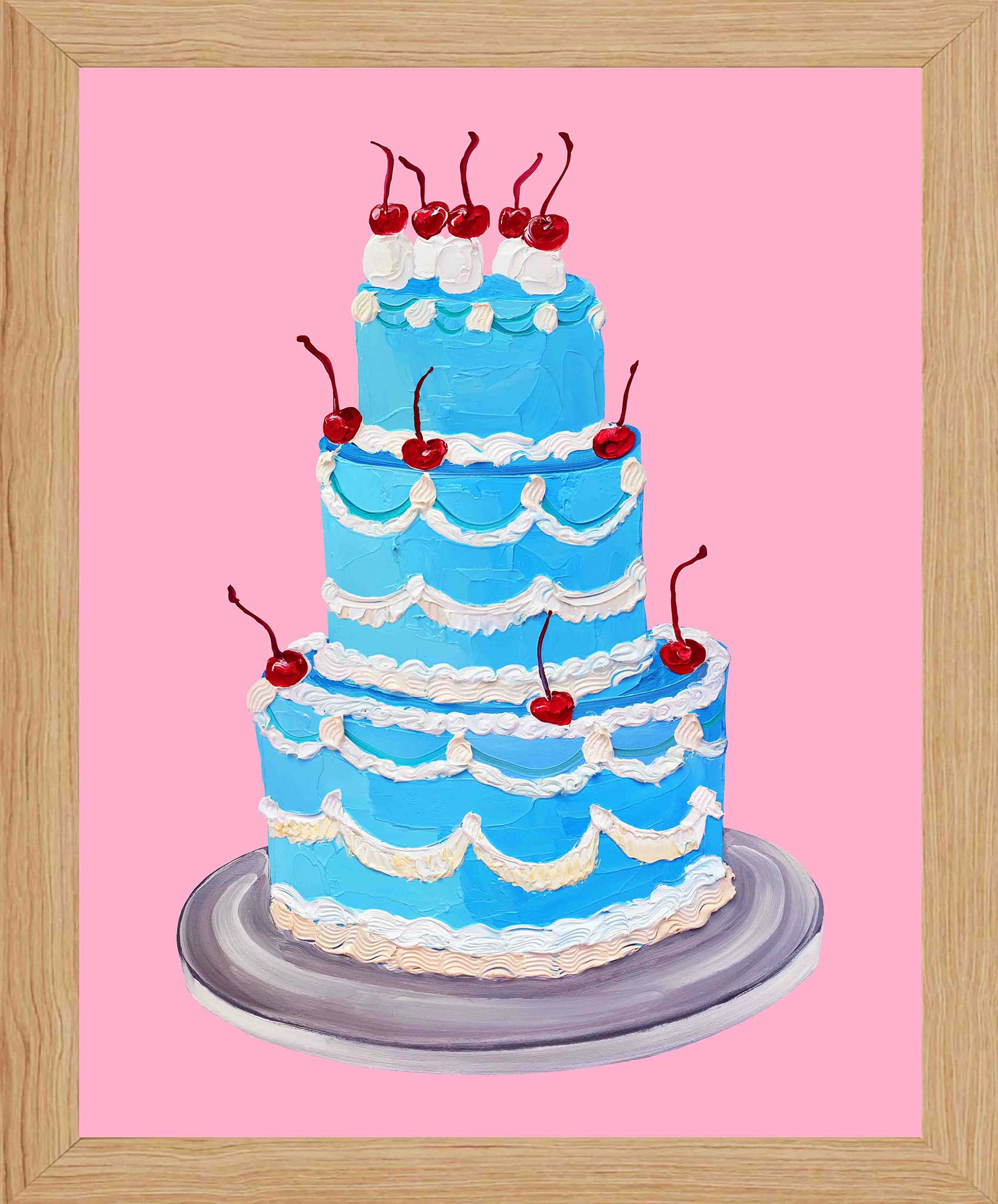 Sun Tavern Lily Vanilli Cake Art Print