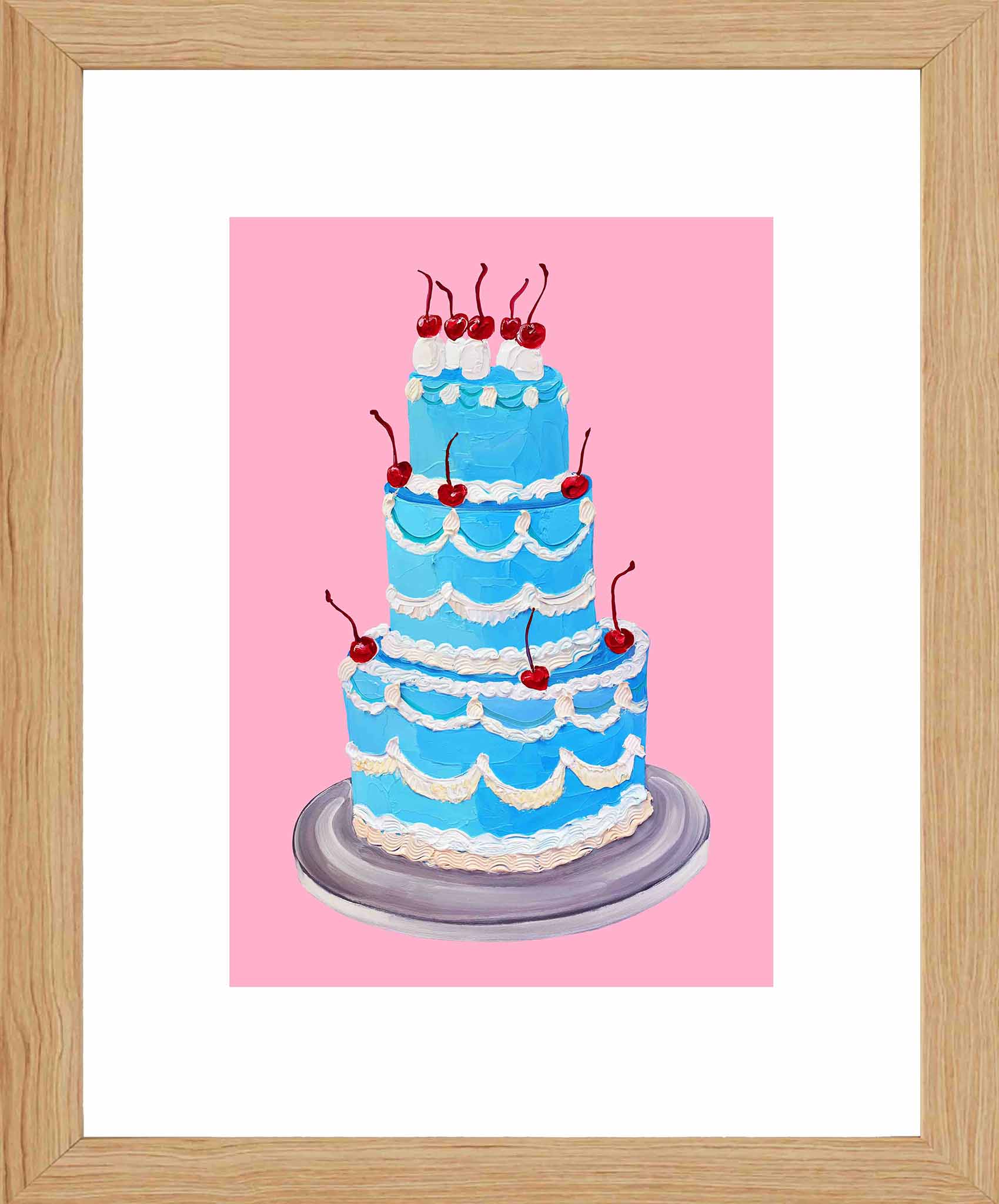 Sun Tavern Lily Vanilli Cake Art Print