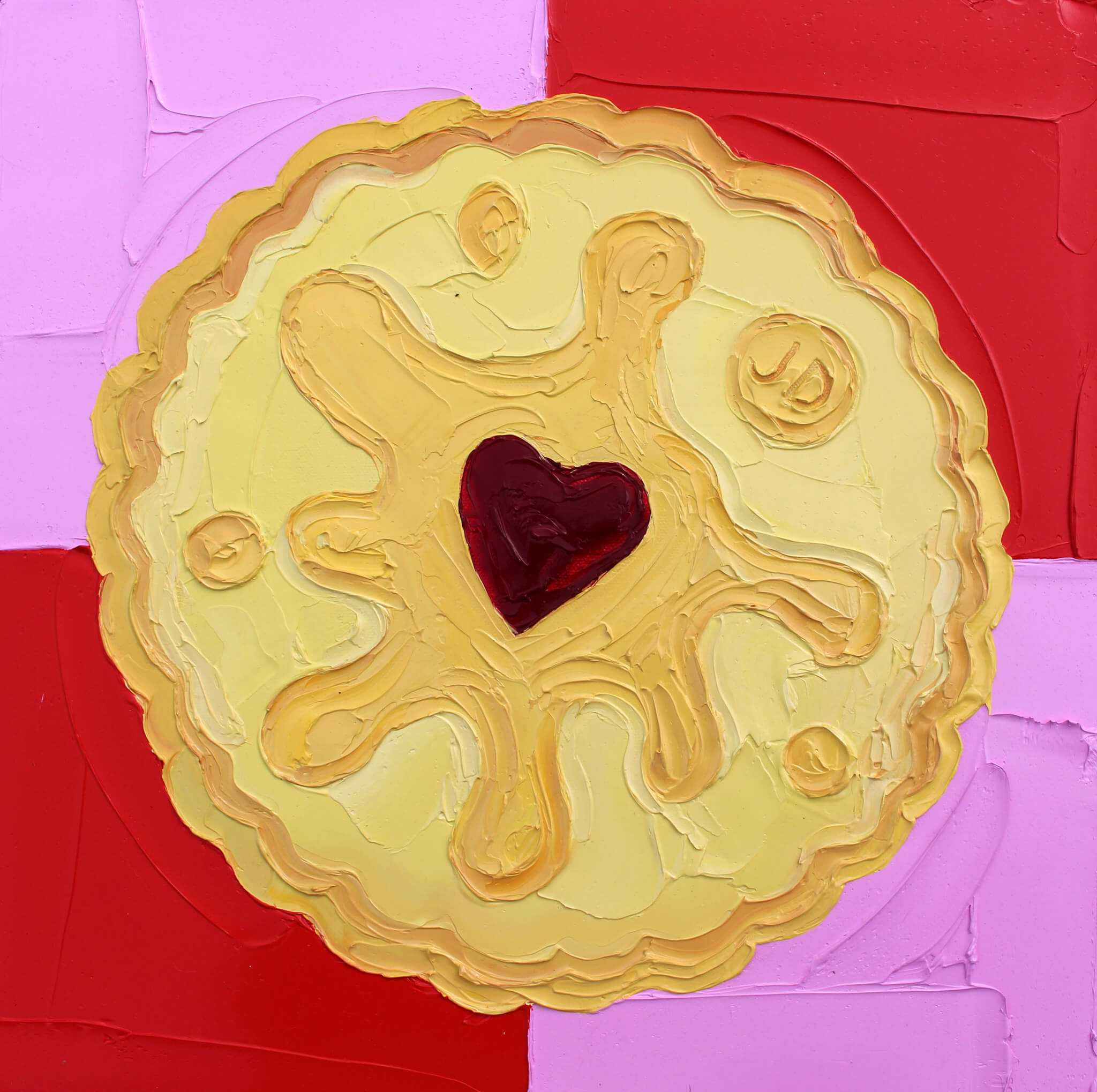Jammy Dodger Original Painting