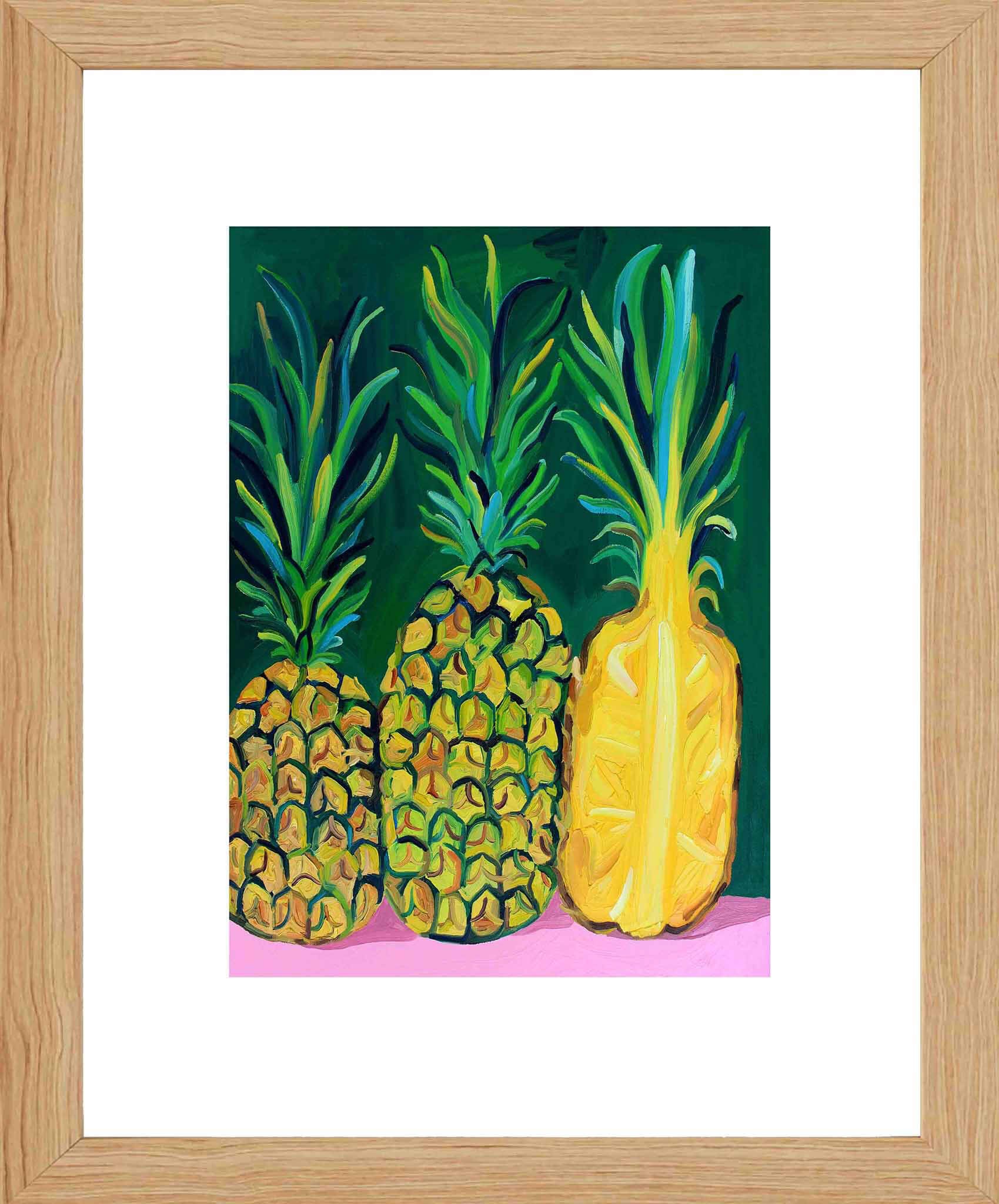 Pineapples Art Print