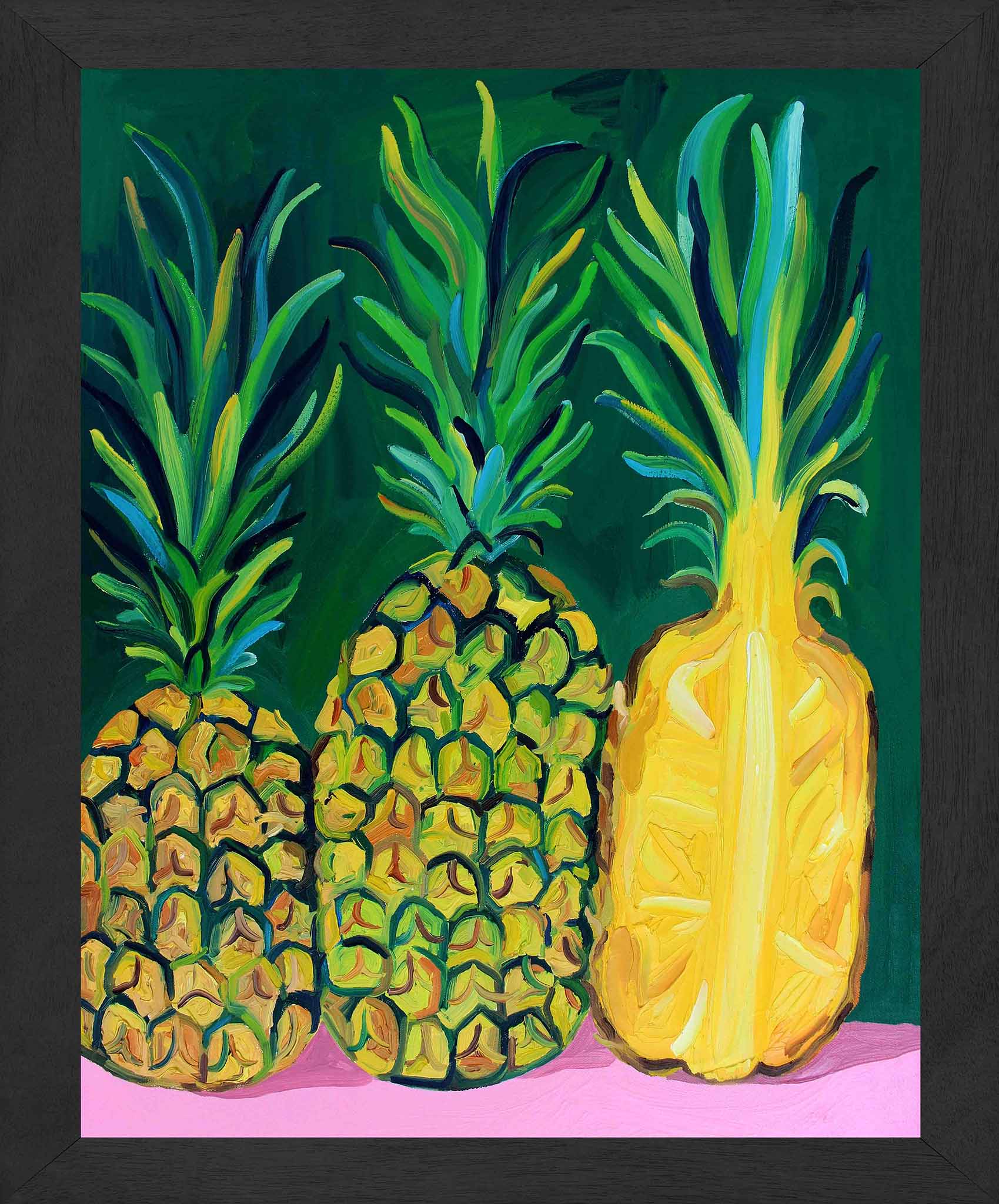 Pineapples Art Print