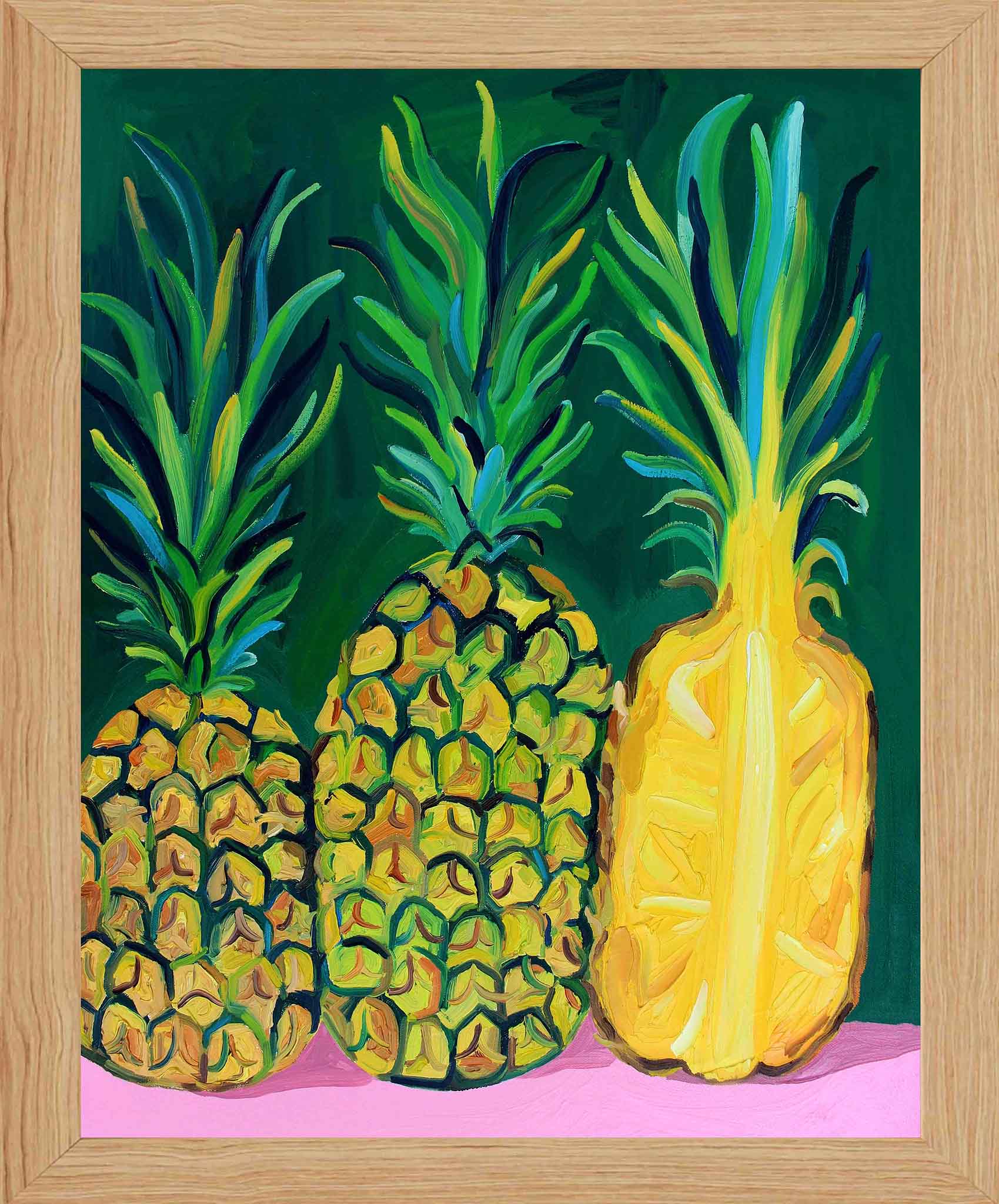Pineapples Art Print