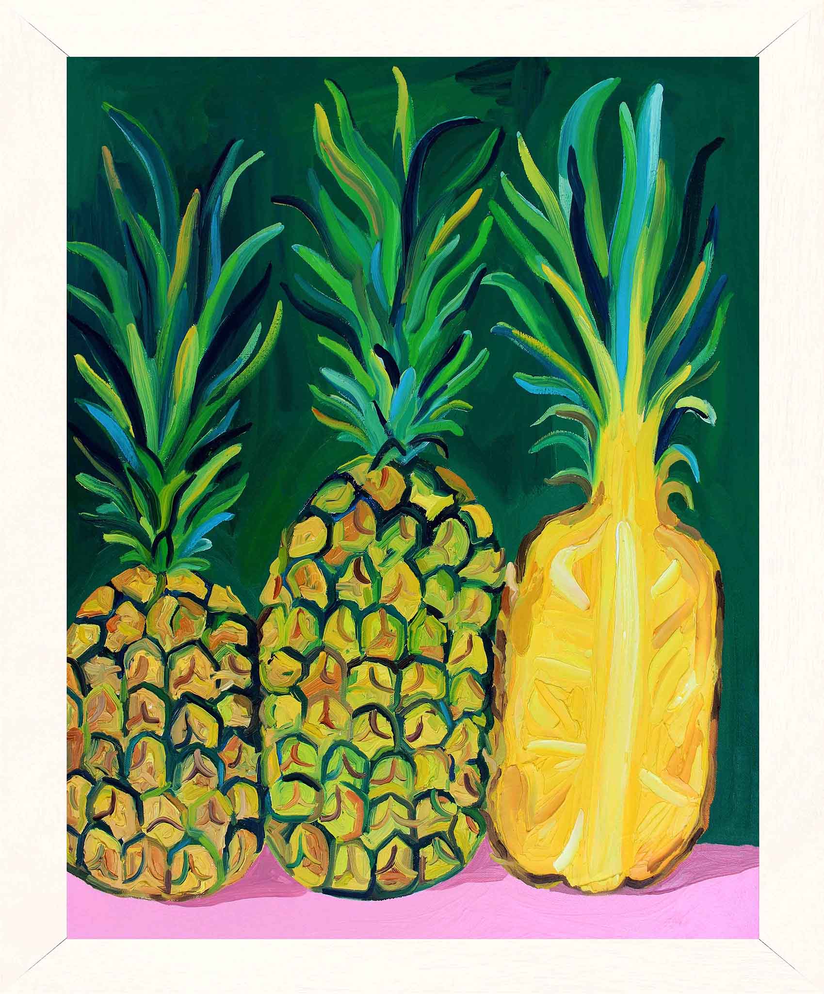 Pineapples Art Print