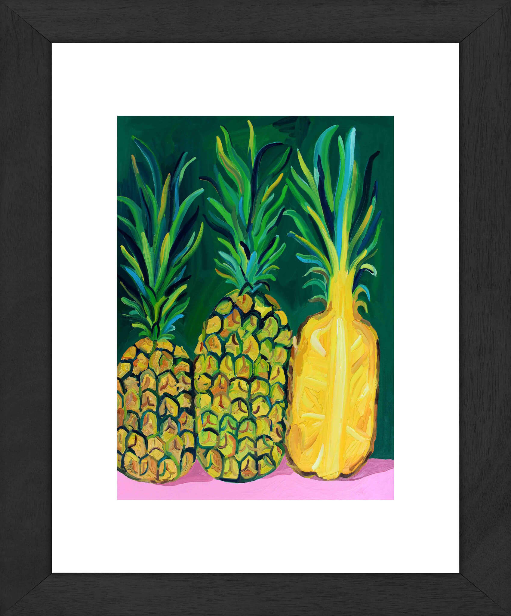 Pineapples Art Print