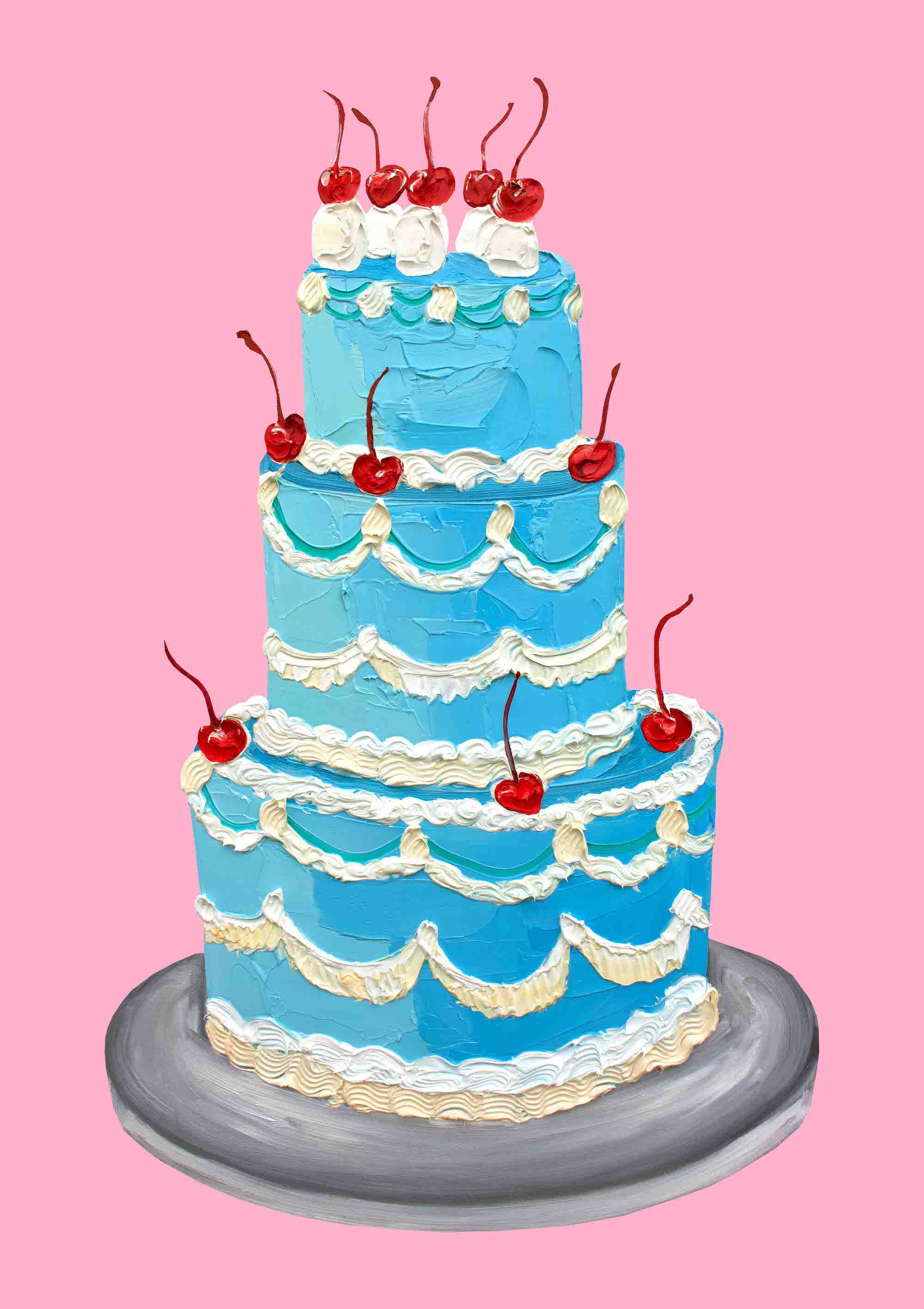 Sun Tavern Lily Vanilli Cake Art Print