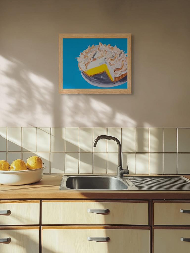 Lemon Meringue Pie Art Print