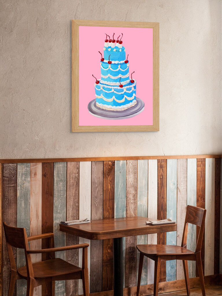 Sun Tavern Lily Vanilli Cake Art Print