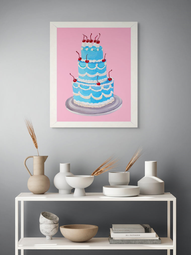 Sun Tavern Lily Vanilli Cake Art Print